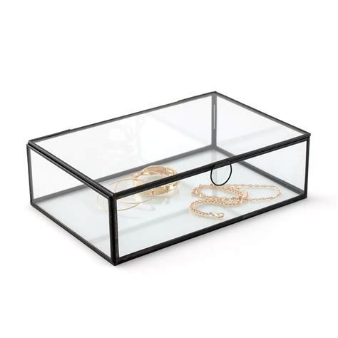 Glass Metal Box 